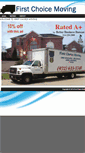 Mobile Screenshot of firstchoicemovingdallas.com